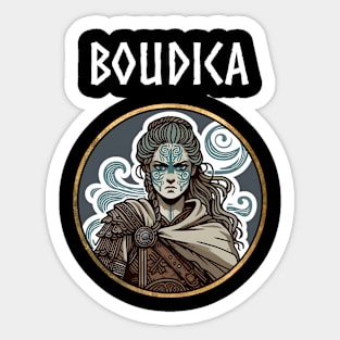 Boudica Queen of the Iceni Ancient Britannia Sticker